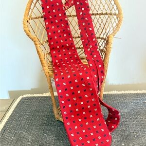Brooks Brothers Red and Blue Geometric Tie